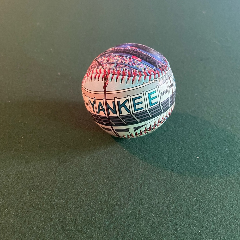 Yankee Stadium Limited Edition Illustrated Baseball